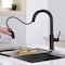 Kibi Fusion Single Handle Pull Down Kitchen & Bar Sink Faucet - Matte Black KKF2017MB - alternate 3